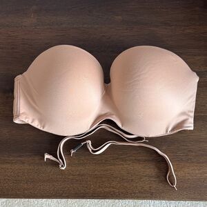 Victoria's Secret Strapless Bra in Beige